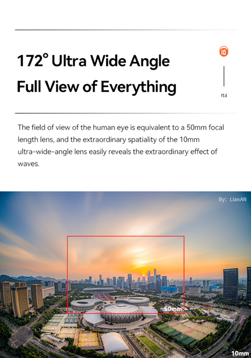取寄 Brightin Star 10mm F5.6 Fish-eye シルバー ソニーEマウント