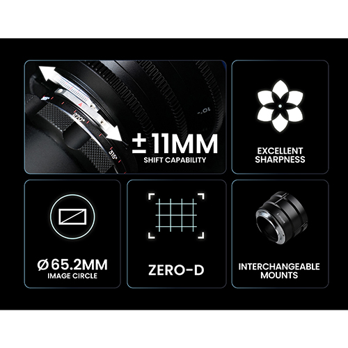 LAOWA（ラオワ） 取寄 (SJ) 20mm T4.1 Zero-D Shift Cine Lens Arri PL
