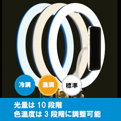 SLIK（スリック） 即配 (KT) スタンド付きリングライトType C SLIK