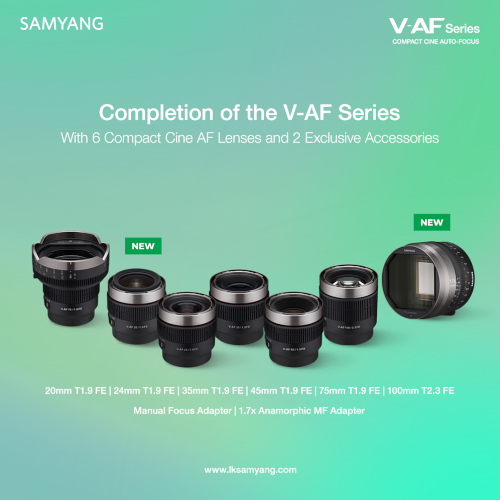 SAMYANG（サムヤン） 即配 (KT) V-AF 20mm T1.9 ソニーEマウント