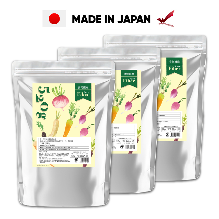 【クーポン配布中】  難消化性 デキストリン 渡邊薬品 サプリ 食物繊維 サプリメント 大容量 水溶性　日本製 粉末 3袋 | ブランド登録なし
