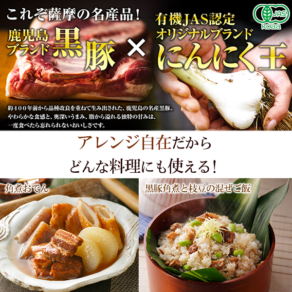 鹿児島 黒豚角煮（食品）の商品一覧 通販 - Yahoo!ショッピング