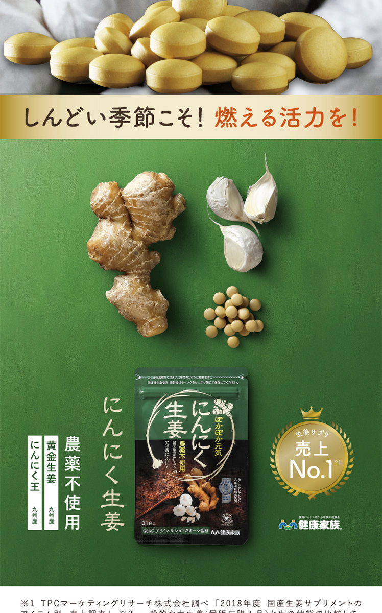 倉庫 にんにくしょうが 60粒 健康補助食材 5大パワーを凝縮 qdtek.vn