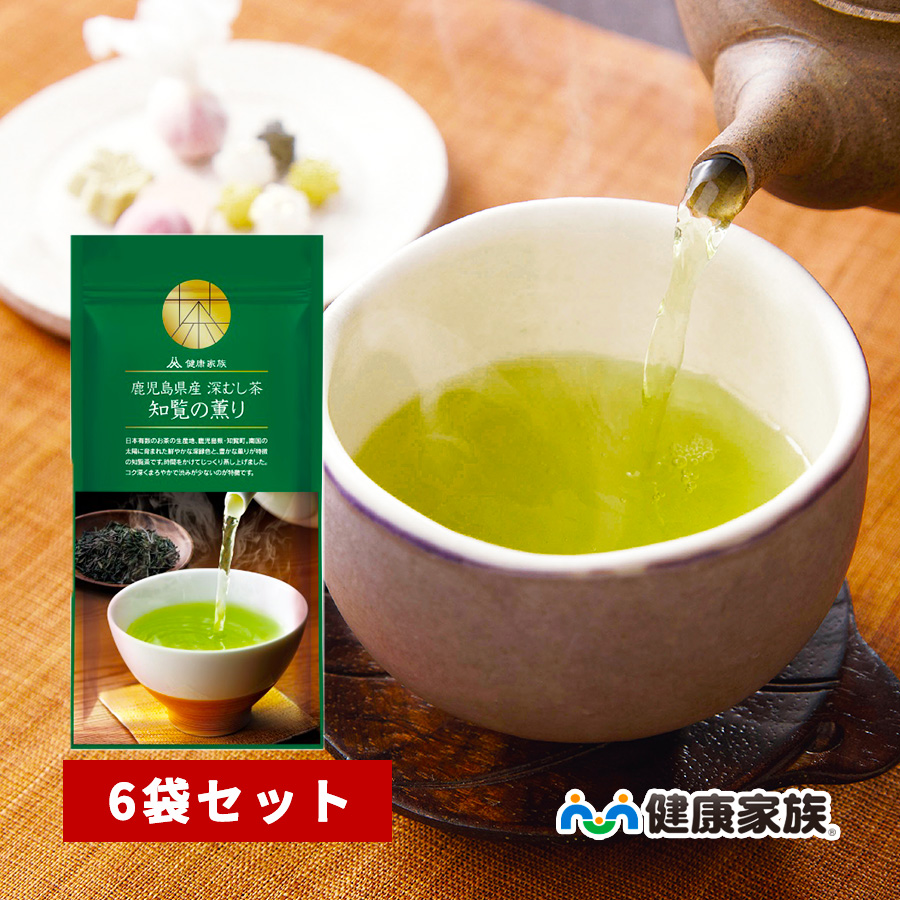 Yahoo! Yahoo!ショッピング(ヤフー ショッピング)知覧の薫り 6袋セット 知覧茶 お茶 深蒸し茶 鹿児島県産 緑茶 カテキン 日本茶  お取り寄せグルメ ギフト プレゼント お中元 健康家族 公式