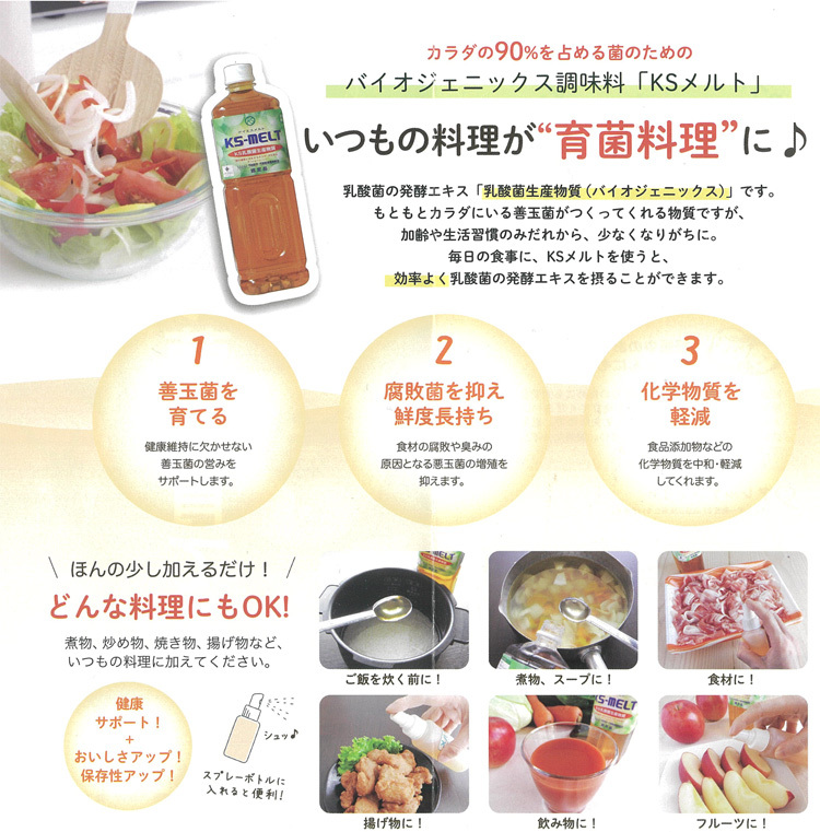 人気商品のKSメルト 50ml （KS-MELT ケイエスメルト）※賞味期限2023年9月30日 ※定型外郵便送料無料 米料理