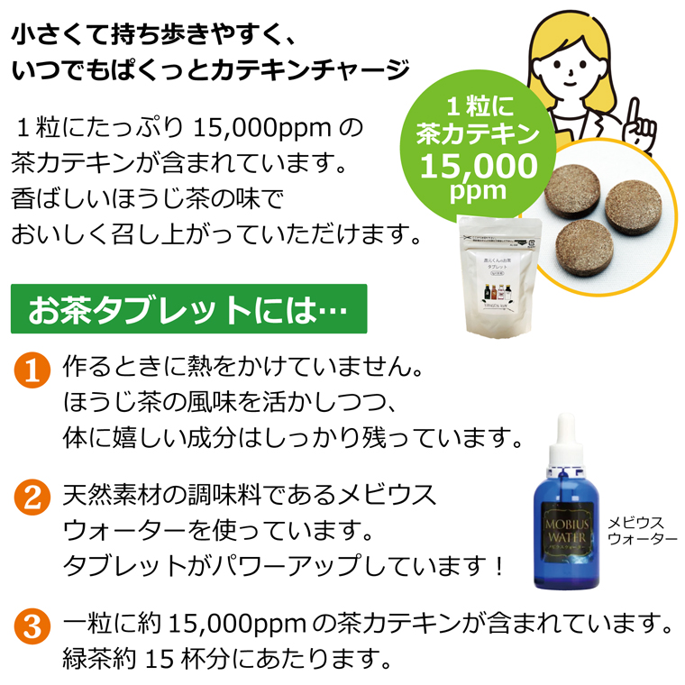 お茶タブレット
