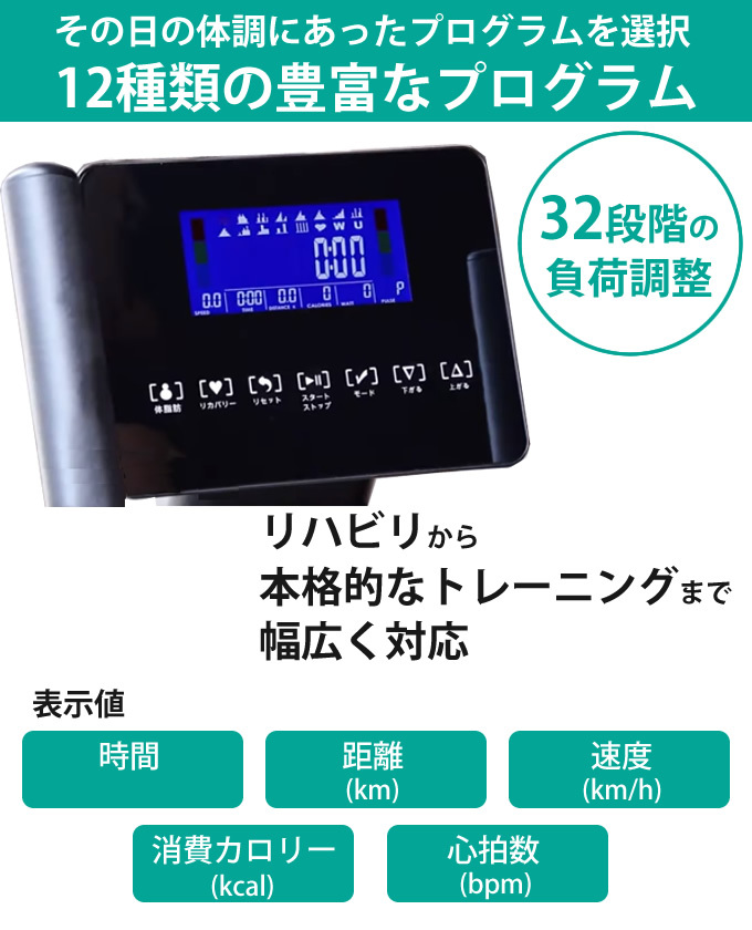 フィットネスバイク エアロ SFR-40 リカンベントバイク ナツキ