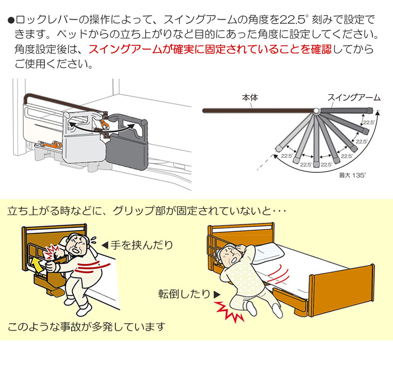 超歓迎 介護ベッド用グリップ確認用 GR-510 1本 - htii.edu.kz