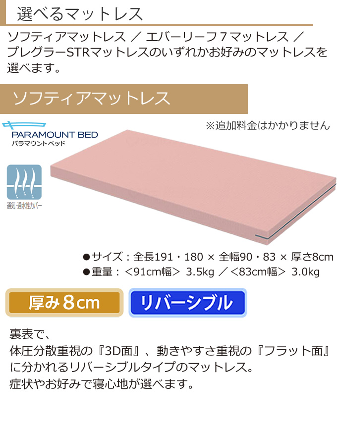 介護ベッド クオラONE パラマウントベッド 電動ベッド 2モーター 木製