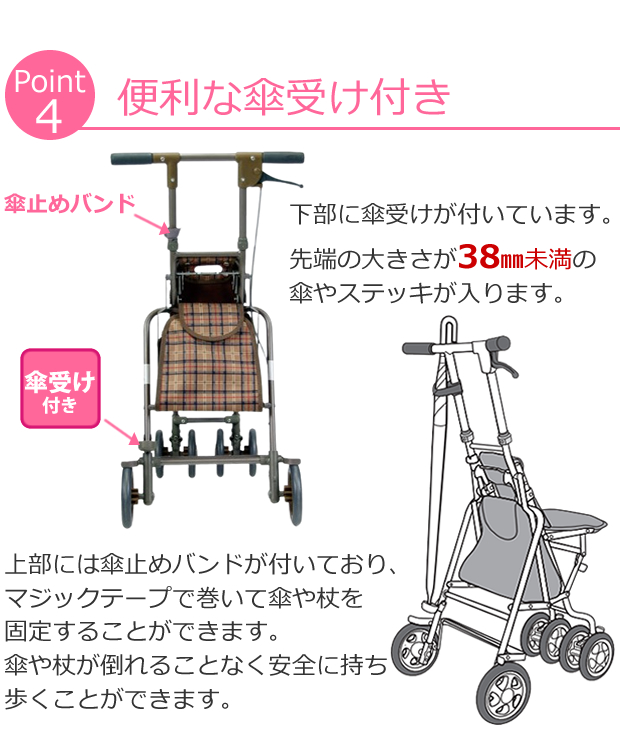 島製作所 シルバーカー サニーウォーカーAW-3 軽量 手押し車