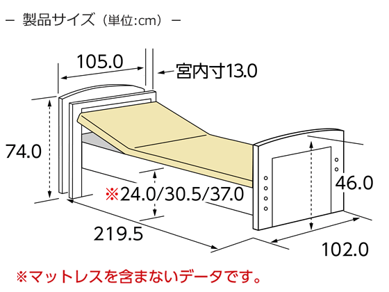 電動介護ベッド 1+1モーターベッド ケアレットフォルテ２ 宮付き