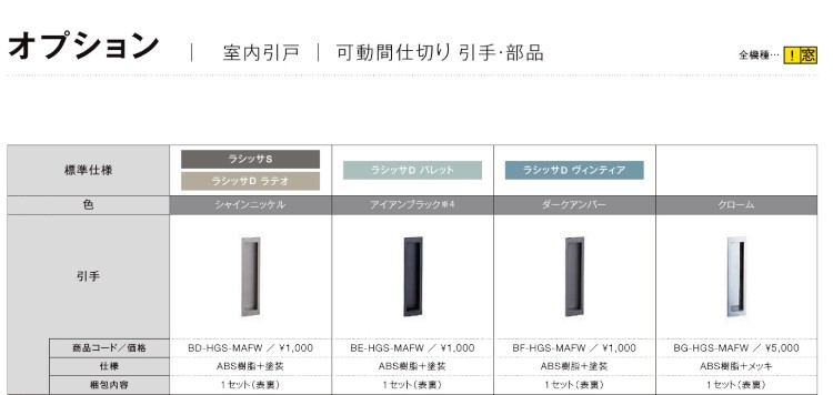 ラシッサ ラシッサDパレット LAA クローゼット引戸アウトセットタイプ 