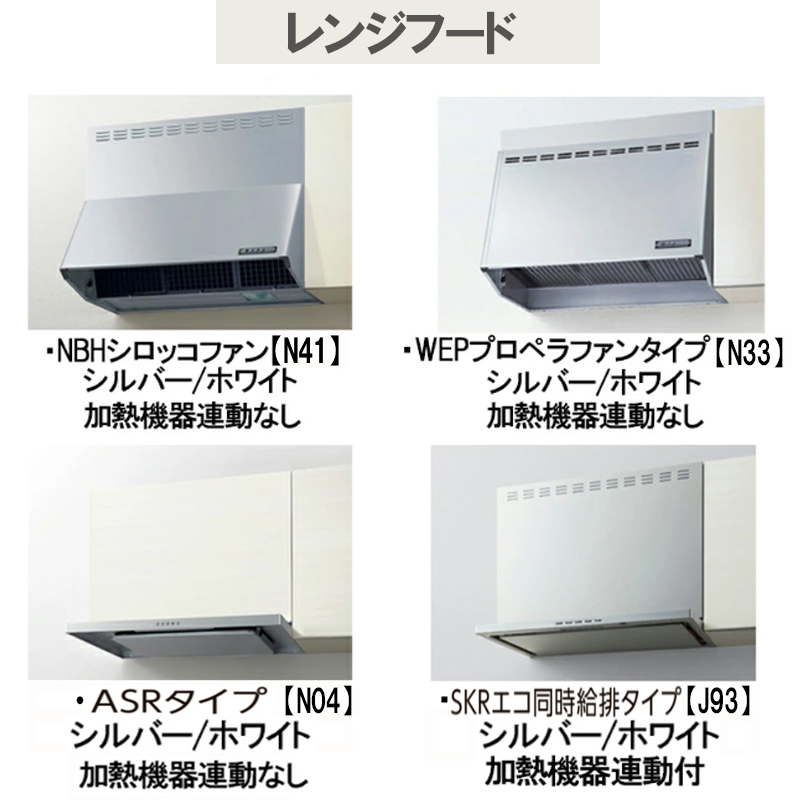 LIXIL リクシル システムキッチン シエラS 開き扉 壁付け I型 間口