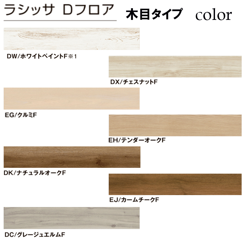 LIXIL正規品】リクシル フローリング材 床材 ラシッサDフロア 木目