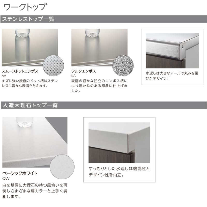 LIXIL リクシル システムキッチン シエラS 壁付け スライドストッカープラン L型 間口2400mm×1650mm 奥行65cm 下台 ...