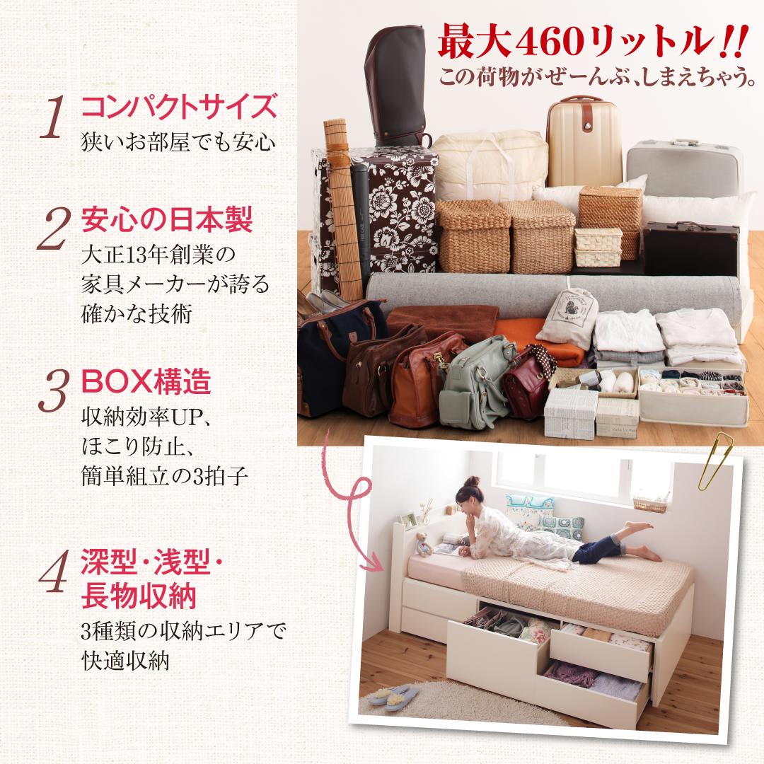 【新商品】 ベッド ダブルベッド ダブル ベット シングルベッド セミダブルベッド 薄型プレミアムポケットコイルマットレス付き セミシングル ショート丈 組立設置付 【VQL1927941116】(70479円)