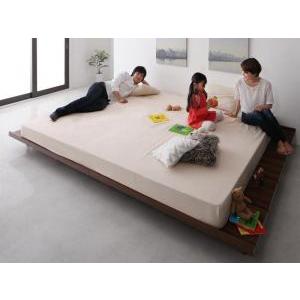 デザインファミリーベッド マルチラススーパースプリングマットレス付き ワイドステージ ワイドK240(SD×2) フレーム幅280(79416円)