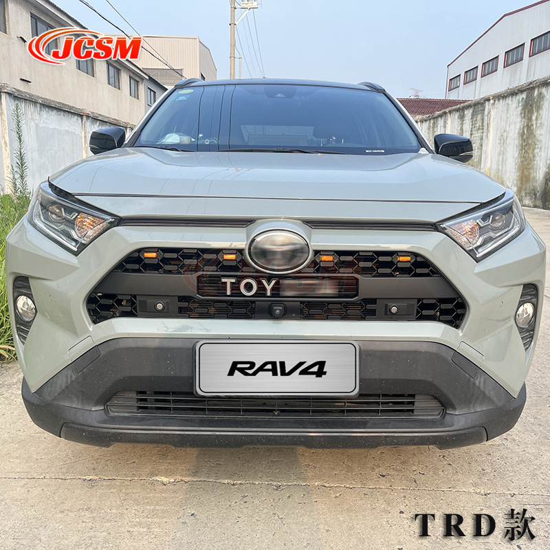 JCSM トヨタ RAV4 TRD フロントグリル フロント ガーニッシュ グリル 4灯 LED グリル : ra001 : JCSMストア - 通販  - Yahoo!ショッピング