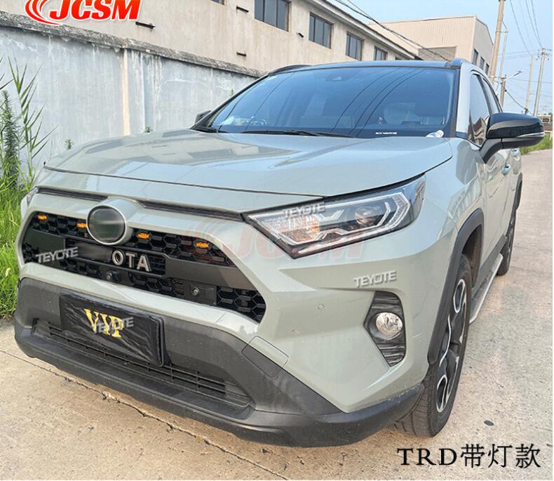 JCSM トヨタ RAV4 TRD フロントグリル フロント ガーニッシュ グリル 4灯 LED グリル : ra001 : JCSMストア - 通販  - Yahoo!ショッピング