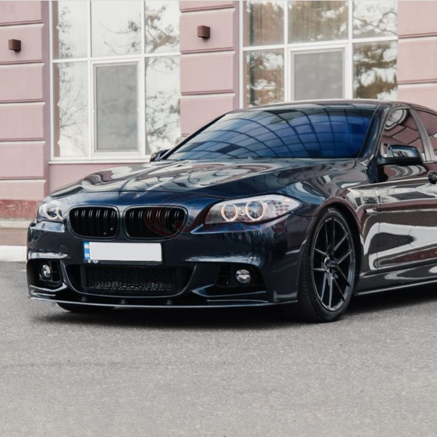 bmw f11 f10 ラグジュアリー、ノーマルバンパー　スポイラー　前期後期 BMW 5シリーズ F10 F11 M Sport 2011-2017 フロントスポイラー