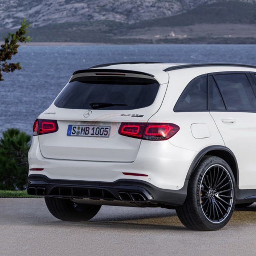 メルセデス ベンツ GLC X253 GLC200 GLC43 GLC63 AMG トランクスポイラー ルーフスポイラー トリム  リアウイングスポイラー JCSM リアスポイラー ABS