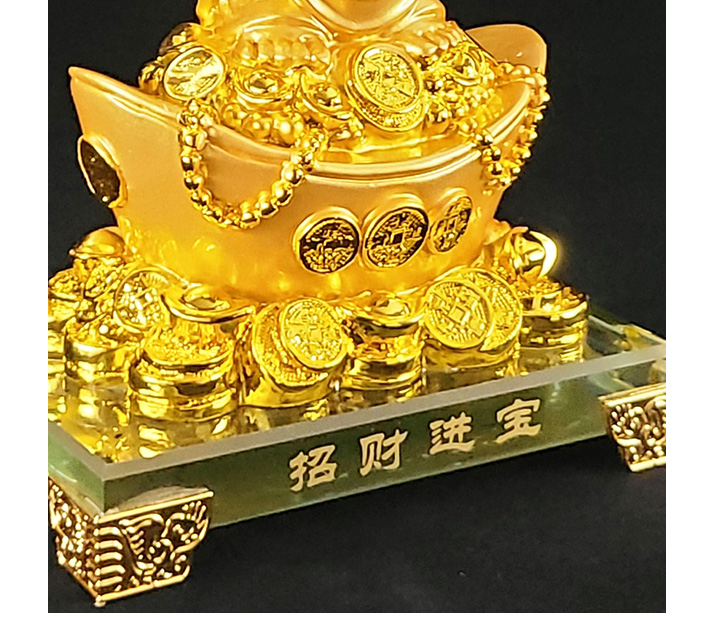 布袋像 布袋様 置物 金運 快適生活 「開運！招財布袋像」＋財神カード