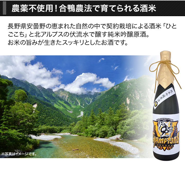 快適生活 こだわりの純米吟醸原酒「阪神タイガース日本酒」 1本 日本酒