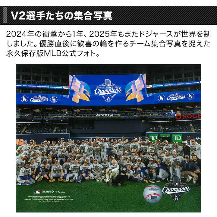 野球 MLB ベースボール サインボール 快適生活 2025年WS大谷翔平記念