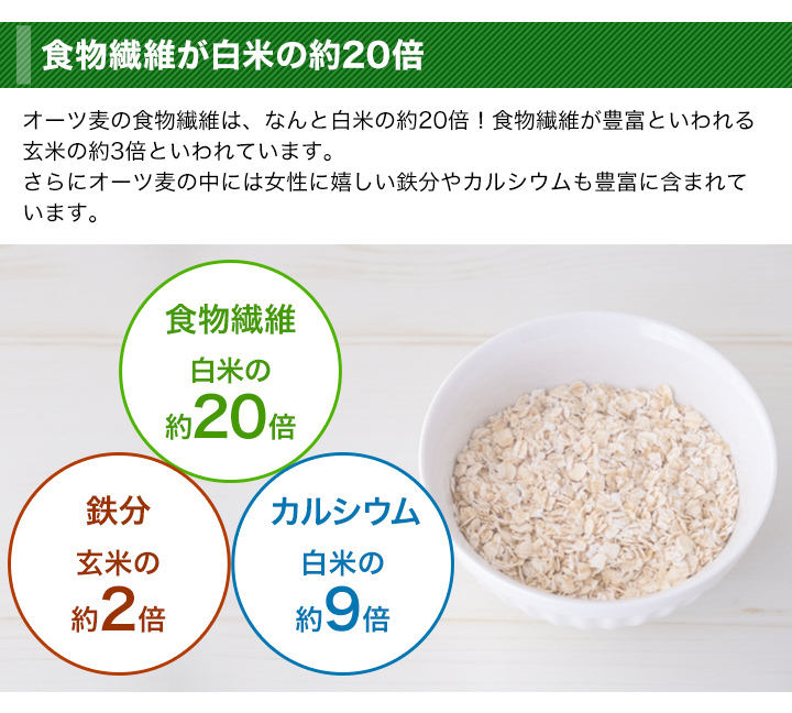 市場 送料無料 12 金の麦オーツ麦ごはん 30g 10 日本精麦