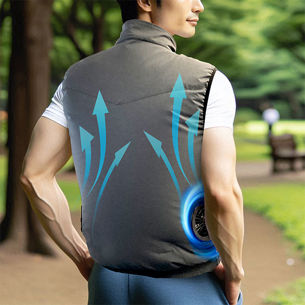 コスパ最高！！空調服フルセット●熱中症予防！現場仕事、釣り、アウトドアに● 作業服 空調ウェア 熱中症 快適生活 大風量14.8V「ハイパワー