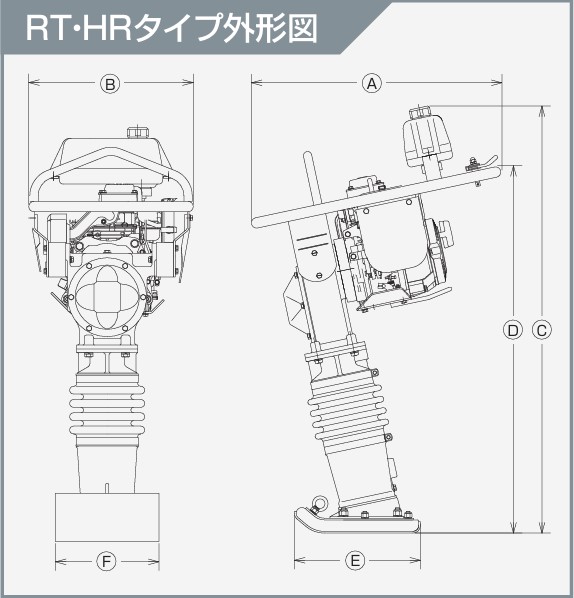 明和製作所】ベーシックランマ[HR70D] 転圧機 締め固め 舗装工事