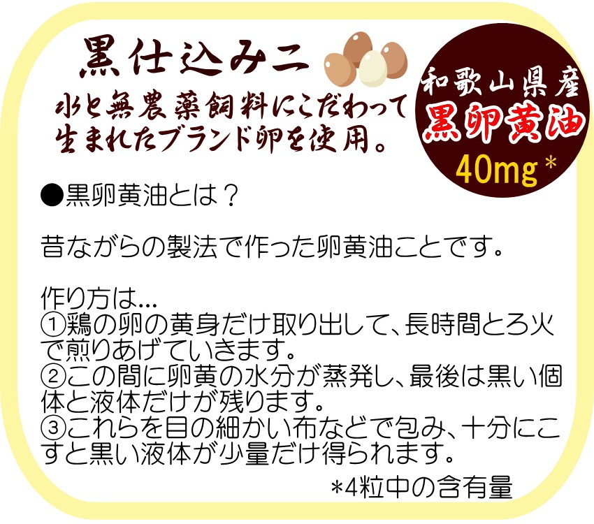 黒にんにく卵黄 黒酢 大地の宝06