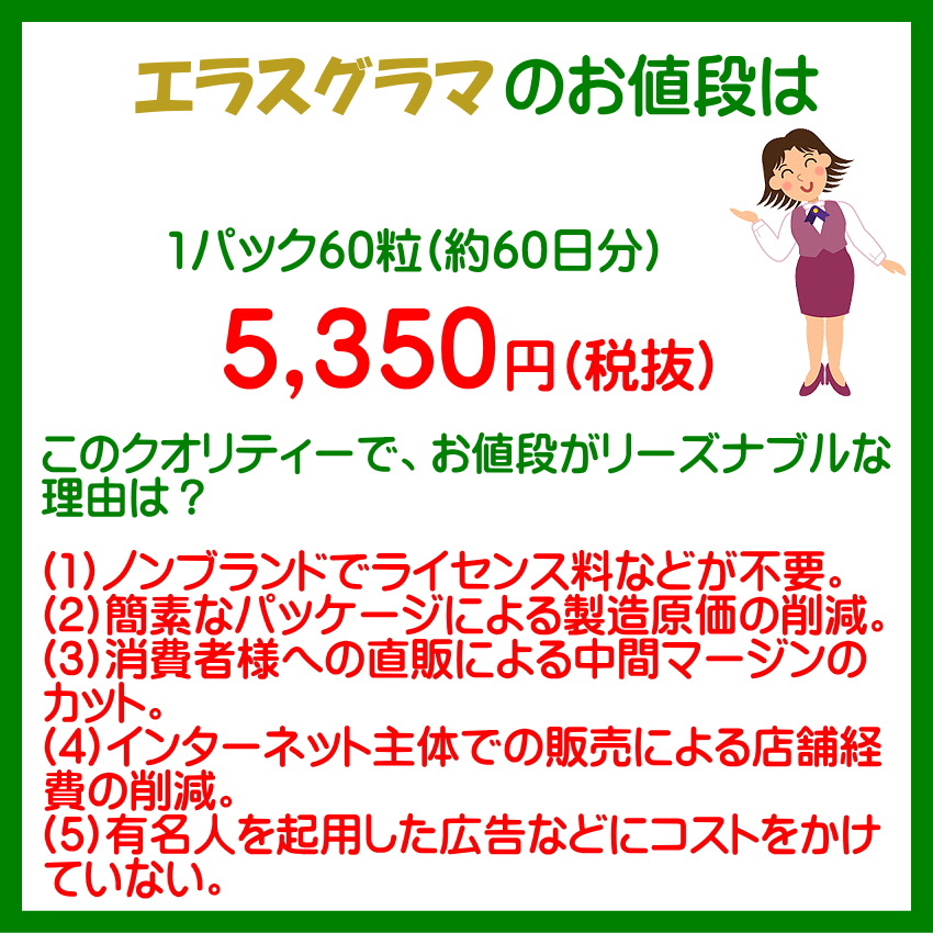 エラスチン サプリメント「エラスグラマ」 10