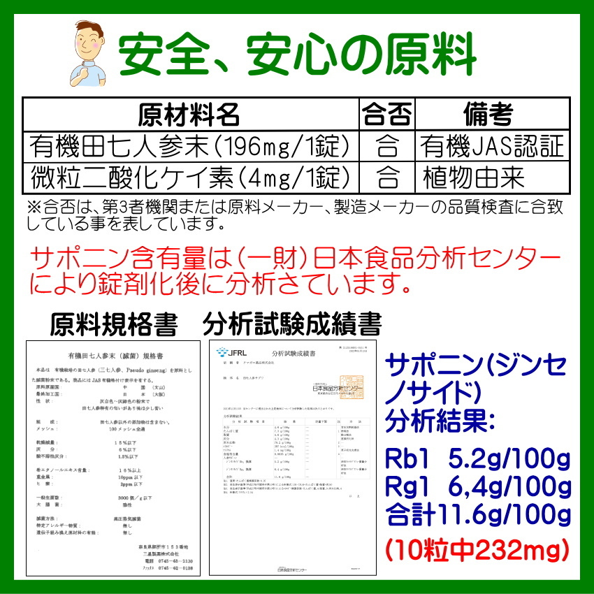 田七人参 サプリメント「健やか田七人参」05