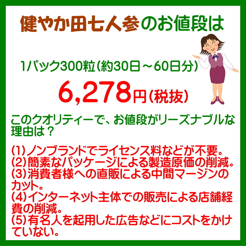 田七人参 サプリメント「健やか田七人参」09