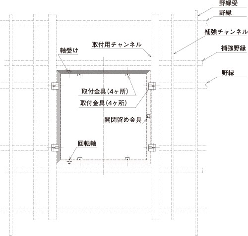 アルミ天井点検口 300角 ワニハッチ 10台入り 《人気商品！》 : 建材 