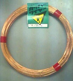 銅線/1kg巻 ＃18（1．2〜1．1mm）約90m : 岡村建材店