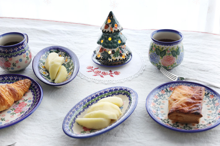 クリスマスツリー(K562-DP109)【ポーリッシュポタリー[ポーランド食器