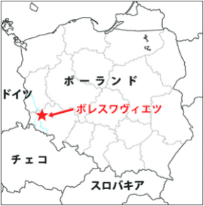 ポーランド地図