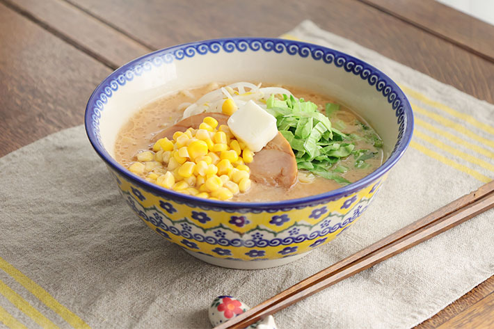ラーメンどんぶり(V584-U199)【ポーリッシュポタリー[ポーランド食器