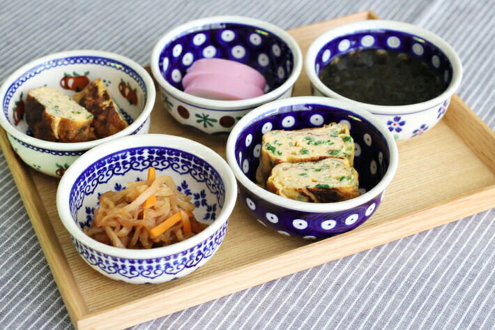 小鉢[Z1384-42]【ポーリッシュポタリー[ポーランド食器・陶器