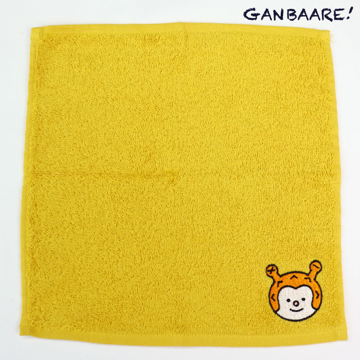 ホヤぼーや刺繍タオルはんかち ハンカチ タオル オーガニック コットン