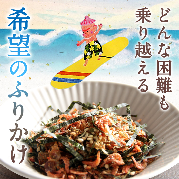 希望のふりかけ のりコエタロウ！ 3袋セット 気仙沼 ご当地ふりかけ