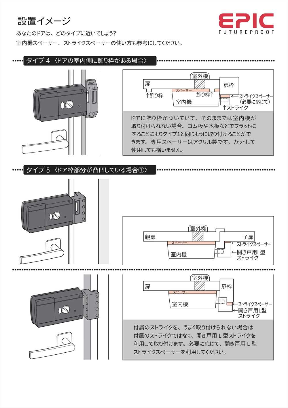 人気沸騰ブラドン Epic 電子錠 Triple X 2 3way 非常キー搭載タイプ トリプルエックス 開き戸用 解錠方法 暗証番号 Icカード Mifare Taspo可 Felica Suica可 Fucoa Cl