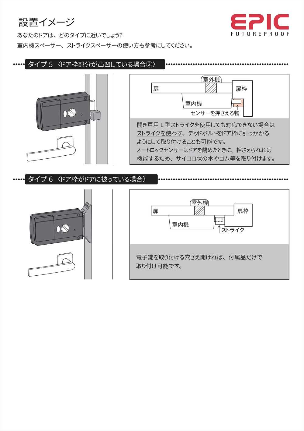 人気沸騰ブラドン Epic 電子錠 Triple X 2 3way 非常キー搭載タイプ トリプルエックス 開き戸用 解錠方法 暗証番号 Icカード Mifare Taspo可 Felica Suica可 Fucoa Cl