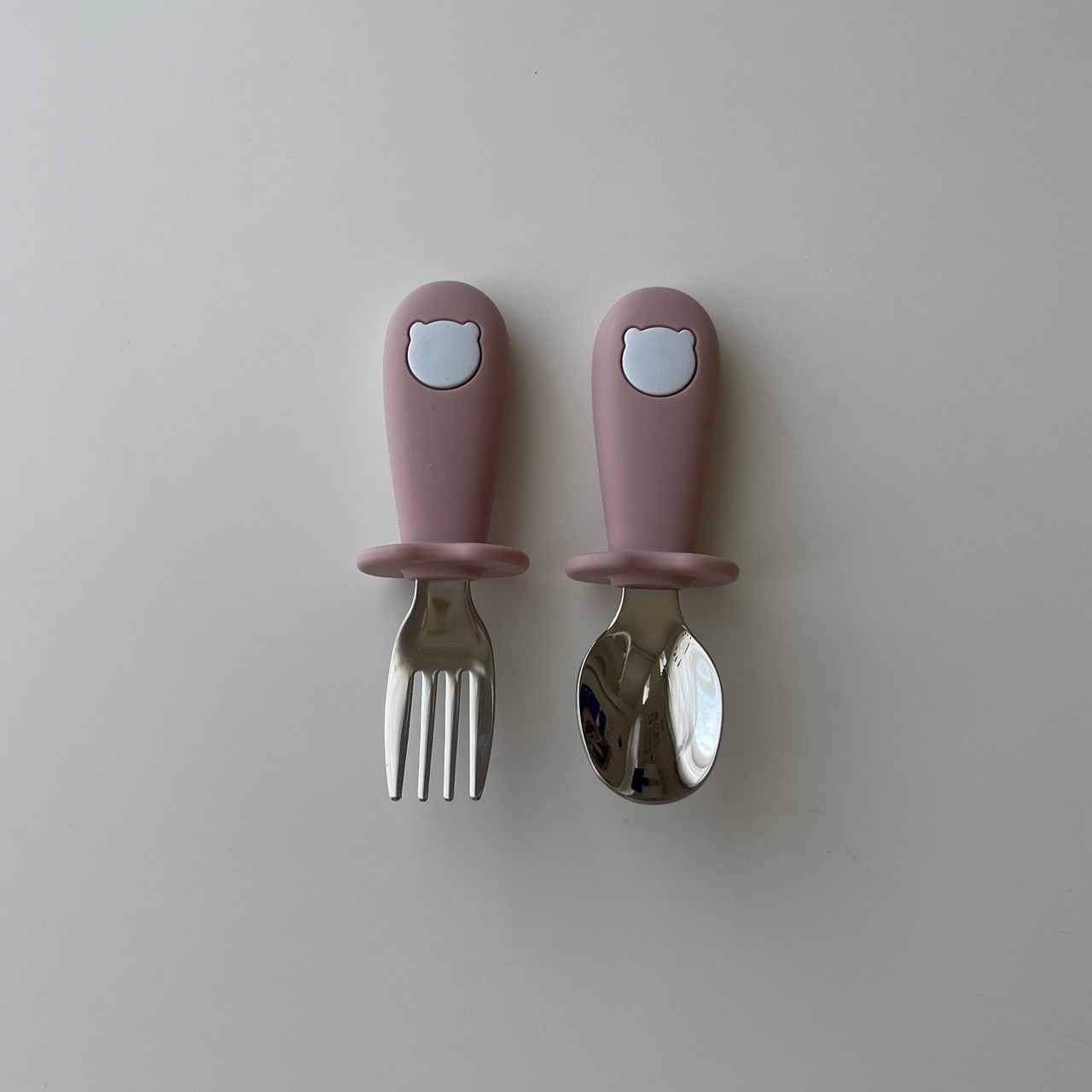 選べるカラー 離乳食 スプーン フォークセット 2点セット 食洗機対応 子供用 赤ちゃん｜keyroom｜02