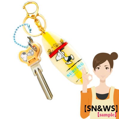 SNOOPY（スヌーピー） キーホルダー アクリル KHサーフ : keyshop99