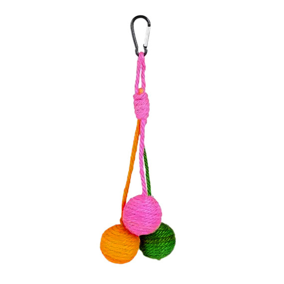 猫 おもちゃ 麻紐ボール3色セット カラビナ付き 麻ひも 猫おもちゃ 猫じゃらし 猫グッズ 猫用おもちゃ ボール 猫用品 運動 ひも ねこ 遊び ネコおもちゃ |  | 02