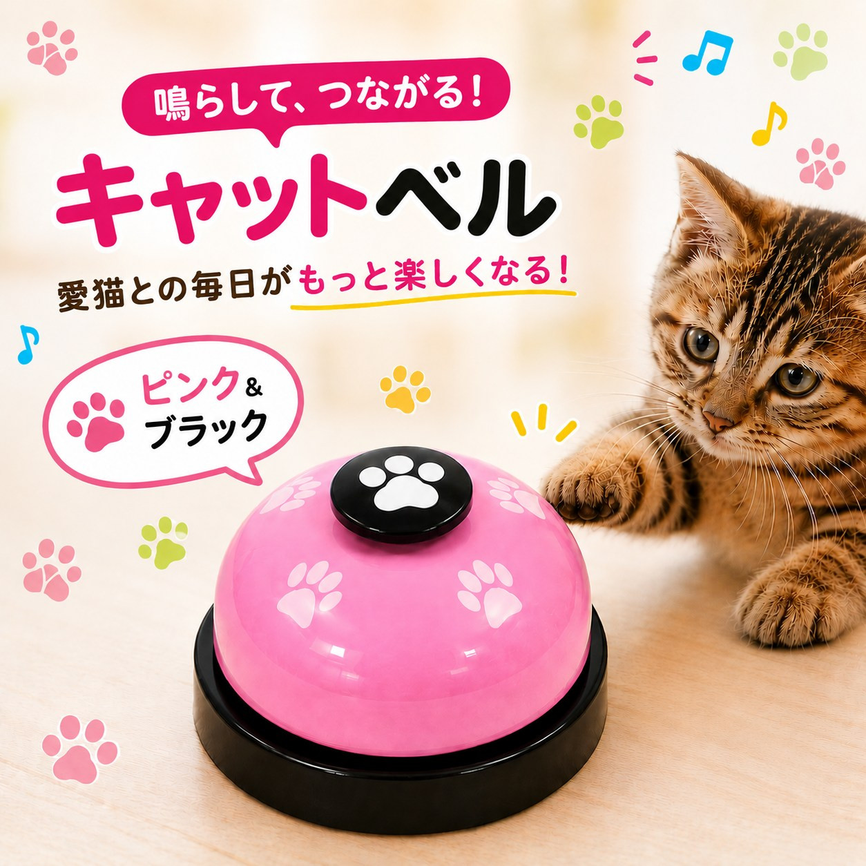 猫のおもちゃ コールベル 猫 おもちゃ キャット ベル 猫グッズ 猫用品 ペット ペットグッズ ペット用 ペット用品 玩具 かわいい 据え置き |  | 04