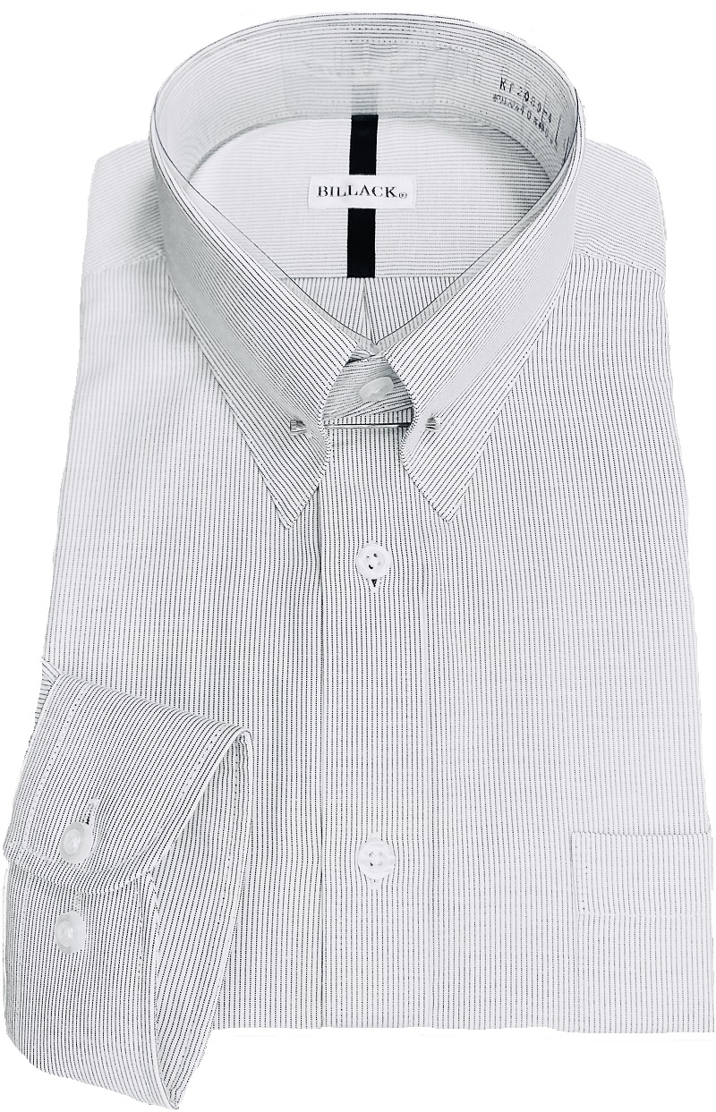 ワイシャツ 長袖 メンズ ドレスシャツ 形態安定 ピンホール 4種 メンズ
